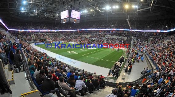 Hallen-Fussball Turnier Harder13 CUP in der SAP Arena Mannheim 05.01.2013  (© Siegfried Lörz)